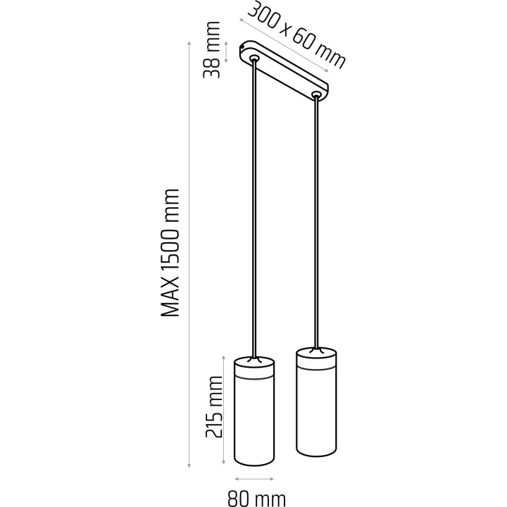 Lampa wisząca BARREL-2