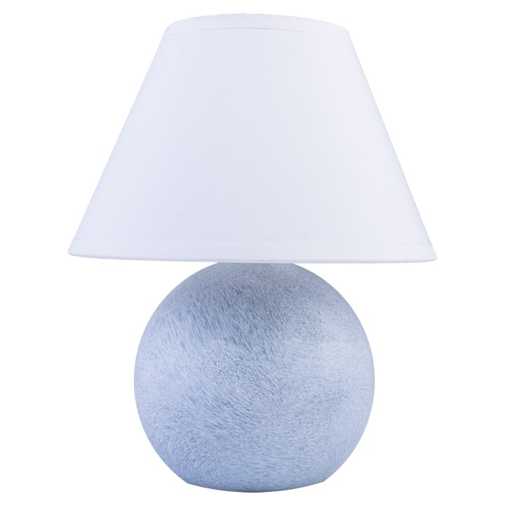 Lampa stołowa Kula szary marmur