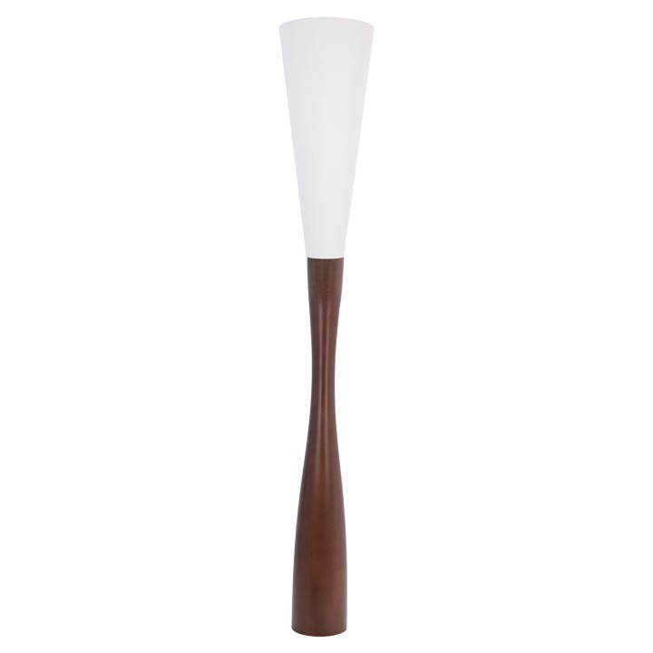 Lampa podłogowa CHINKA - orzech