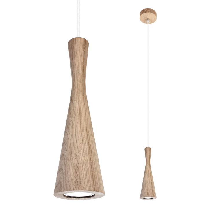 Lampa wisząca dąb Vegas 1pł